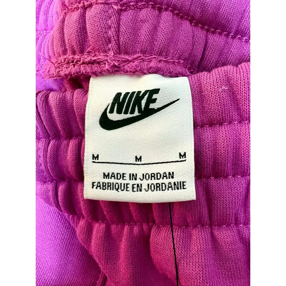 NWT - Nike - Girls Fleece Joggers - Hot Fuchsia - Size Med.